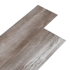 vidaXL Materiales De Construcción-Tableros de Suelo 36 pcs Marrón 5,02 m² PVC