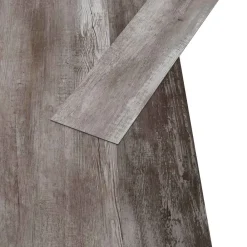vidaXL Materiales De Construcción-Tableros de Suelo 36 pcs Marrón 5,02 m² PVC