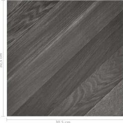 vidaXL Tableros de Suelo 55 pcs Gris 5,11 m² PVC