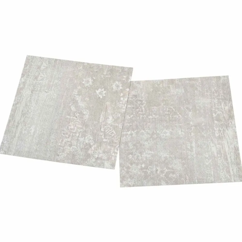 vidaXL Materiales De Construcción-Tableros de Suelo 55 pcs Gris Claro 5,11 m² PVC