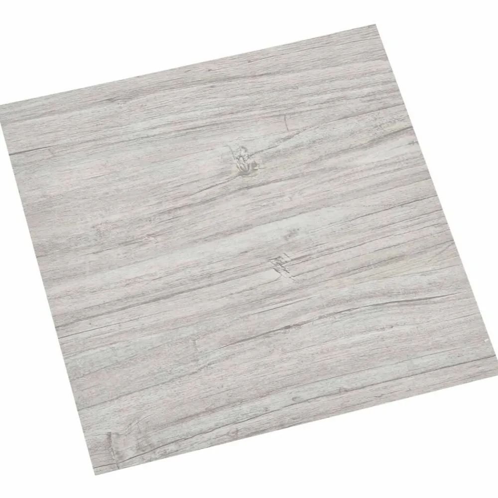 vidaXL Tableros de Suelo 55 pcs Gris Claro 5,11 m² PVC Discount