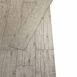 vidaXL Tableros de Suelo 36 pcs Gris 5,02 m² PVC Roble lavado