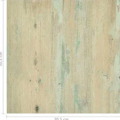 vidaXL Materiales De Construcción-Tableros de Suelo 55 pcs Marrón Claro 5,11 m² PVC