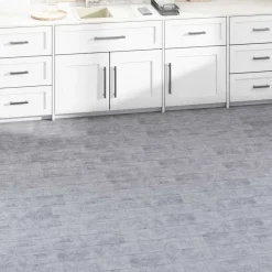 vidaXL Materiales De Construcción-Tableros de Suelo 36 pcs Cemento Gris 5,02 m² PVC