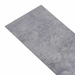 vidaXL Materiales De Construcción-Tableros de Suelo 36 pcs Cemento Gris 5,02 m² PVC