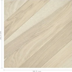 vidaXL Tableros de Suelo 55 pcs Beige 5,11 m² PVC Hot