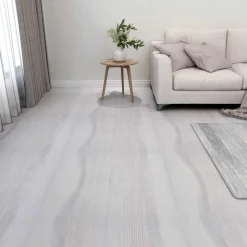 vidaXL Materiales De Construcción-Tableros de Suelo 55 pcs Gris Claro 5,11 m² PVC