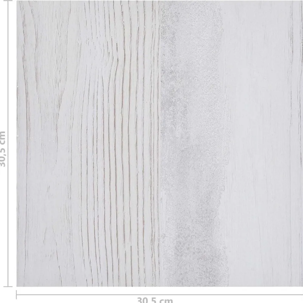 vidaXL Materiales De Construcción-Tableros de Suelo 55 pcs Gris Claro 5,11 m² PVC