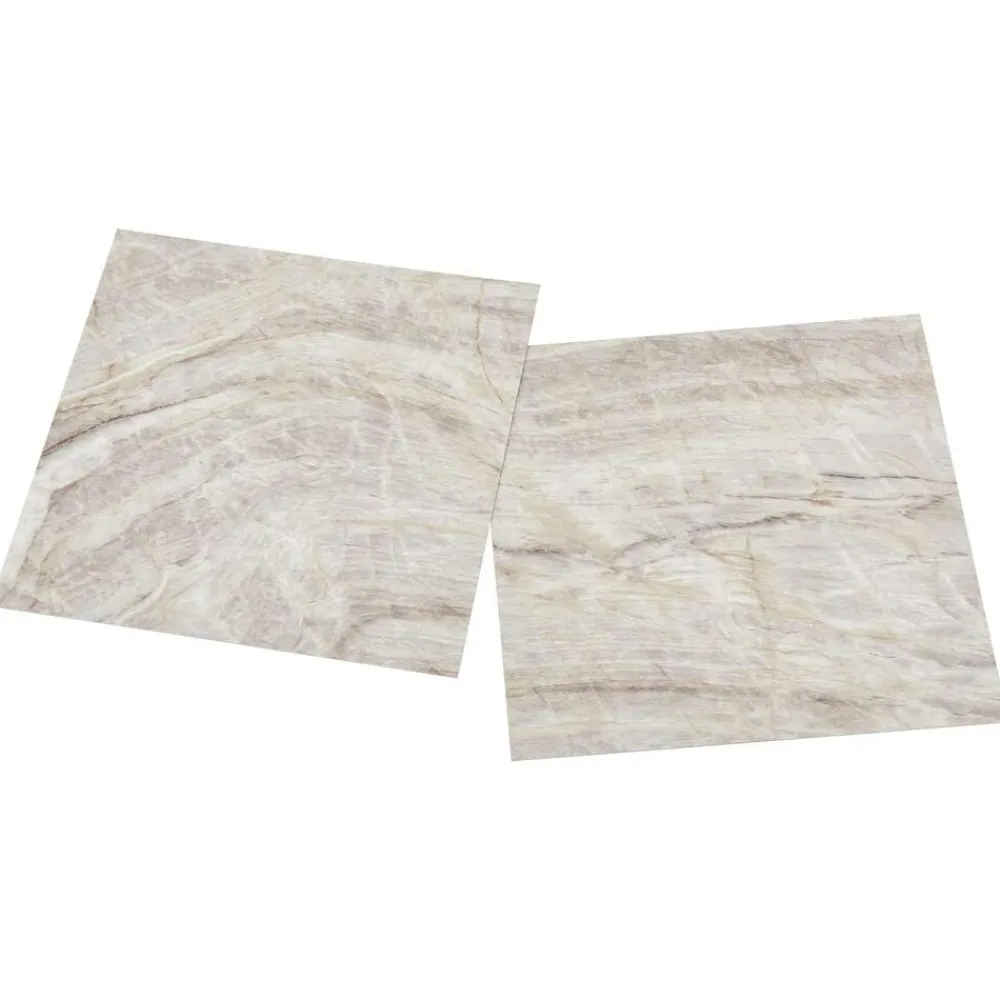 vidaXL Materiales De Construcción-Tableros de Suelo 55 pcs Beige 5,11 m² PVC