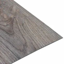vidaXL Tableros de Suelo 55 pcs Marrón Claro 5,11 m² PVC Marrón claro