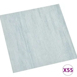 vidaXL Materiales De Construcción-Tableros de Suelo 55 pcs 5,11 m² PVC