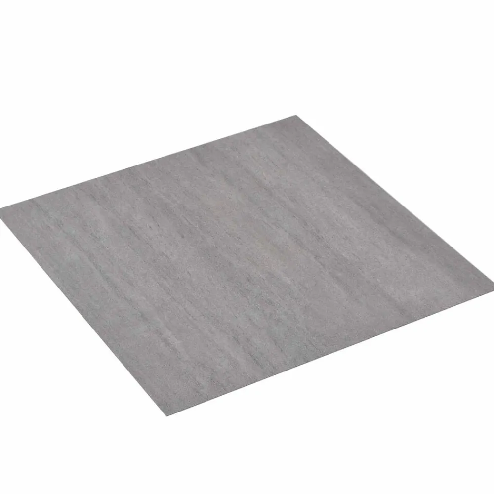vidaXL Materiales De Construcción-Tableros de Suelo 55 pcs Gris 5,11 m² PVC