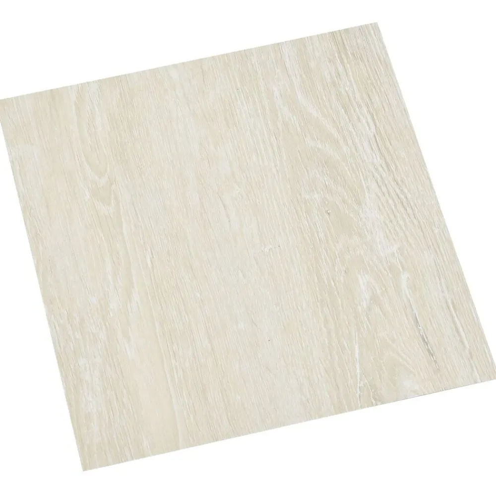 vidaXL Tableros de Suelo 55 pcs Crema 5,11 m² PVC Discount