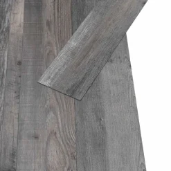vidaXL Materiales De Construcción-Tableros de Suelo 18 pcs Gris 5,26 m² PVC