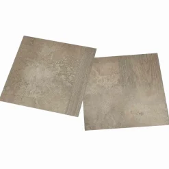vidaXL Tableros de Suelo 55 pcs Gris 5,11 m² PVC New