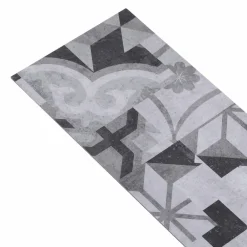 vidaXL Tableros de Suelo 36 pcs Gris 5,02 m² PVC Estampado gris