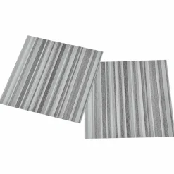 vidaXL Tableros de Suelo 55 pcs Gris Claro 5,11 m² PVC Rayas