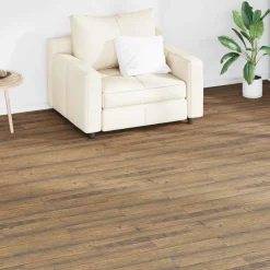 vidaXL Tableros de Suelo 36 pcs Madera de Nogal Marrón 5,02 m² PVC Marr&oacute;n nogal Outlet