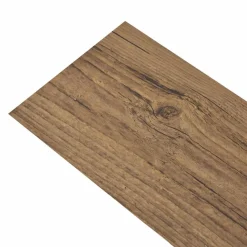 vidaXL Tableros de Suelo 36 pcs Madera de Nogal Marrón 5,02 m² PVC Marr&oacute;n nogal Outlet