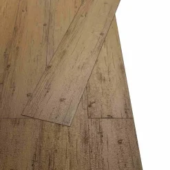 vidaXL Tableros de Suelo 36 pcs Madera de Nogal Marrón 5,02 m² PVC Marr&oacute;n nogal Outlet