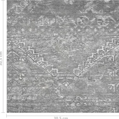 vidaXL Materiales De Construcción-Tableros de Suelo 55 pcs Gris Concreto 5,11 m² PVC