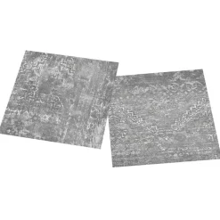 vidaXL Materiales De Construcción-Tableros de Suelo 55 pcs Gris Concreto 5,11 m² PVC