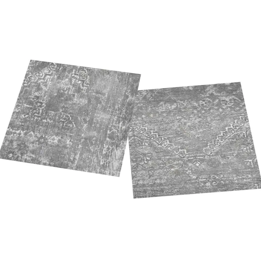 vidaXL Materiales De Construcción-Tableros de Suelo 55 pcs Gris Concreto 5,11 m² PVC