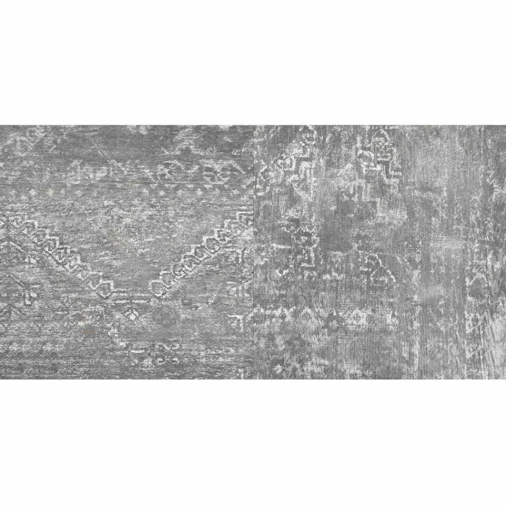 vidaXL Materiales De Construcción-Tableros de Suelo 55 pcs Gris Concreto 5,11 m² PVC