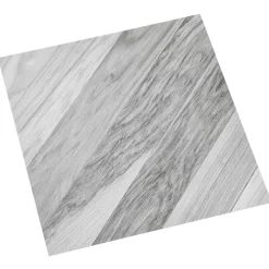 vidaXL Materiales De Construcción-Tableros de Suelo 55 pcs Gris 5,11 m² PVC