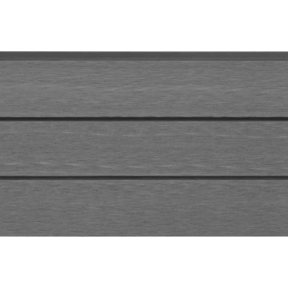 vidaXL Tableros de valla de repuesto 9 uds WPC 170 cm Gris Sale