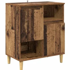 vidaXL Tableros Lateral 2 pcs 60 x 35 x 70 cm Madera vieja Outlet