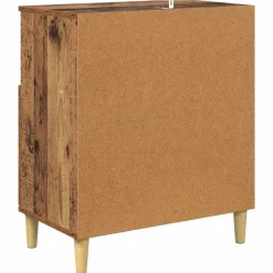 vidaXL Tableros Lateral 2 pcs 60 x 35 x 70 cm Madera vieja Outlet