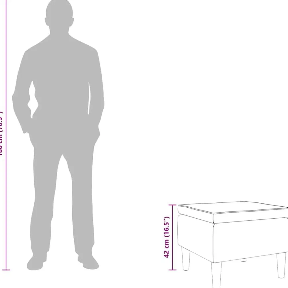 vidaXL Sillas-Taburete con patas de madera y terciopelo