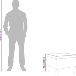 vidaXL Sillas-Taburete con patas de madera terciopelo