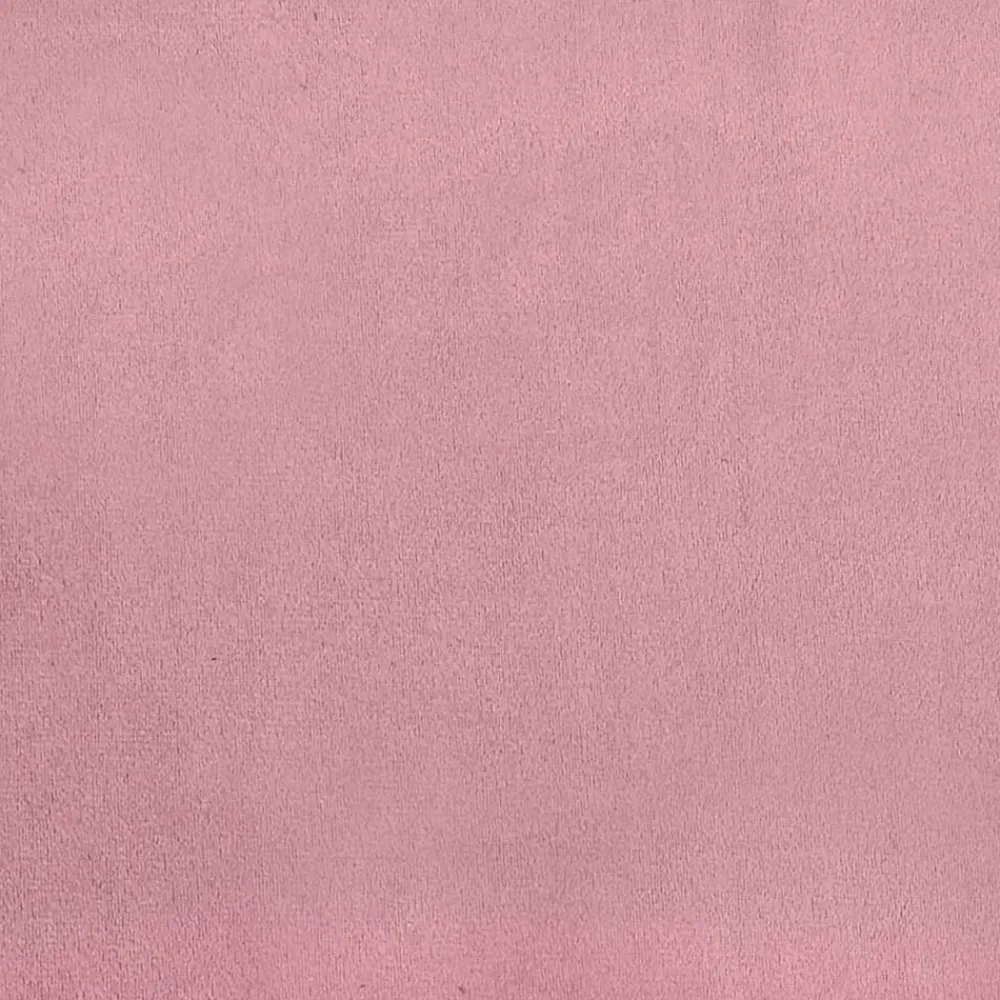 vidaXL Taburete con patas de madera terciopelo Rosa Best