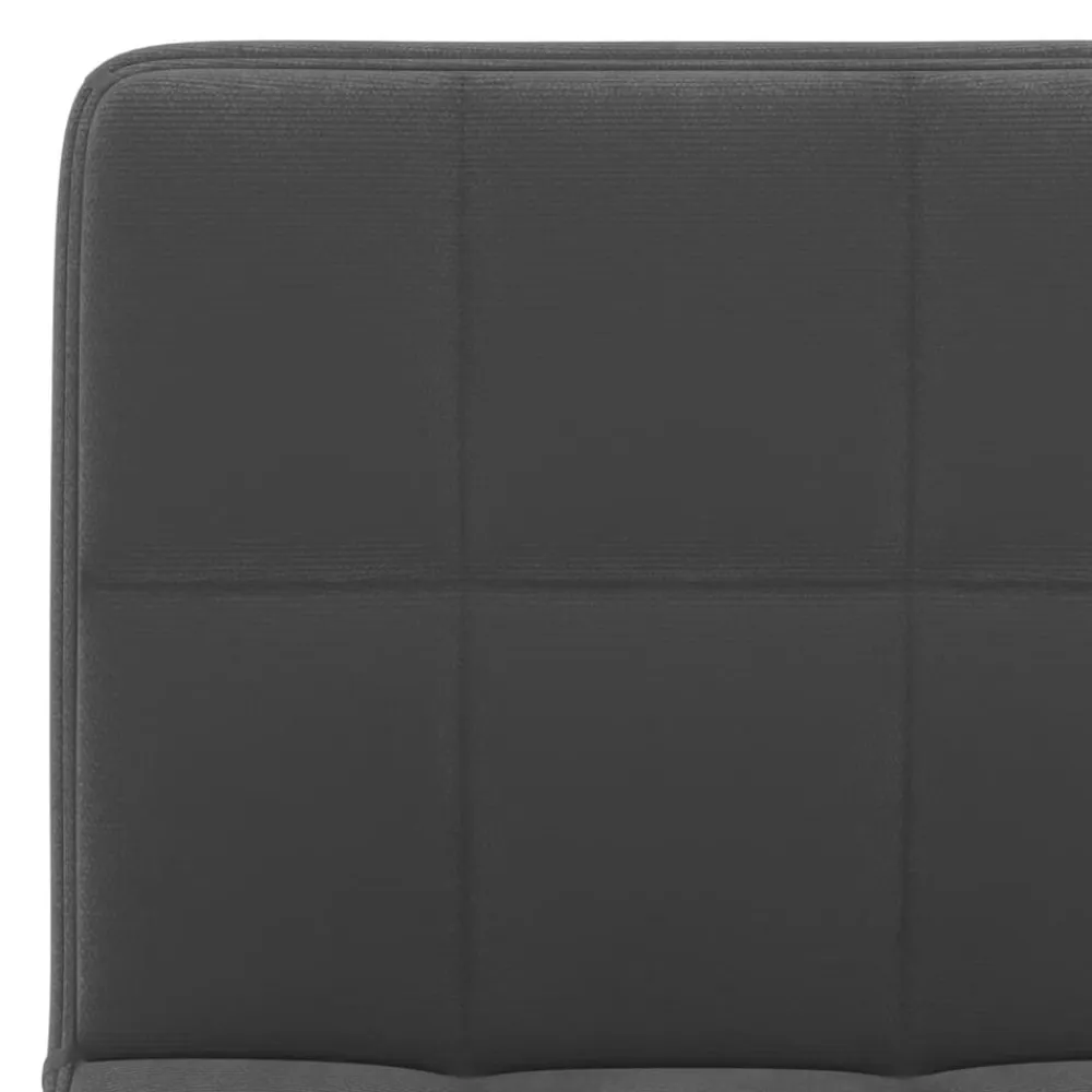 vidaXL Sillas-Taburete de cocina de terciopelo
