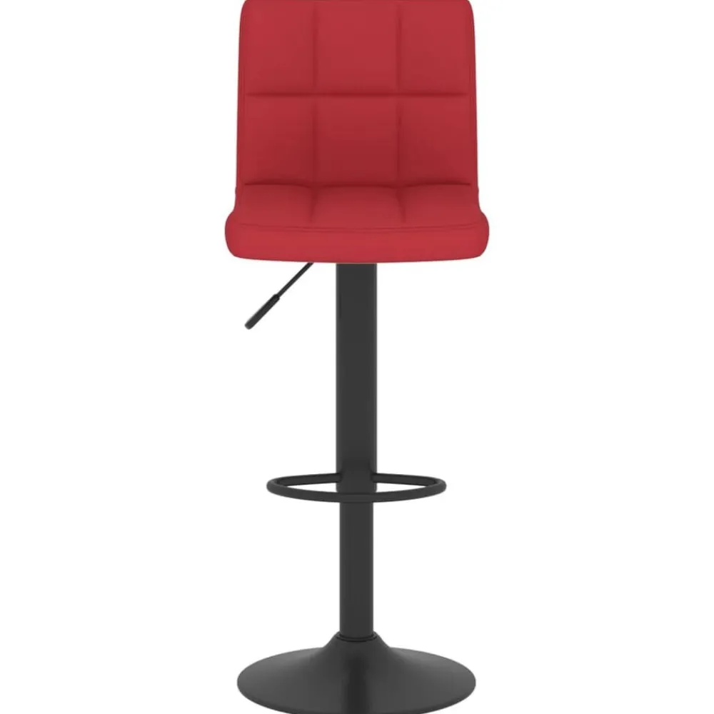 vidaXL Sillas-Taburete de cocina de tela