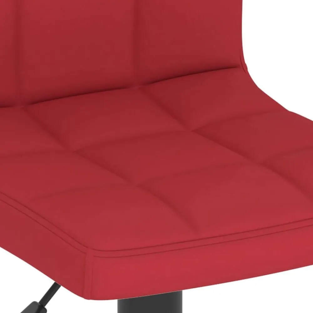 vidaXL Sillas-Taburete de cocina de tela