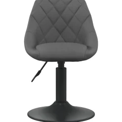 vidaXL Sillas-Taburete de cocina de terciopelo