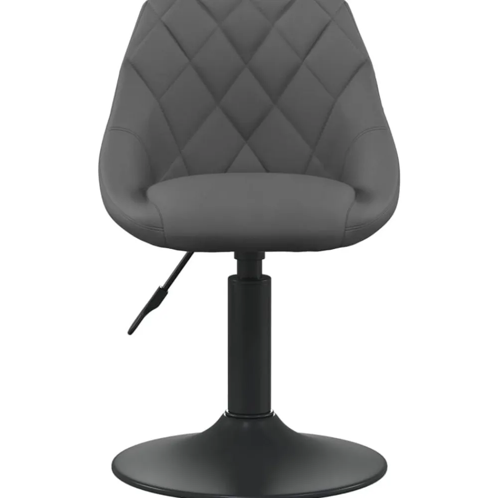 vidaXL Sillas-Taburete de cocina de terciopelo