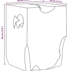 vidaXL Sillas-Taburete de madera maciza de teca