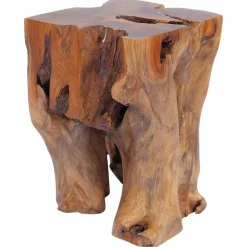 vidaXL Sillas-Taburete de madera maciza de teca