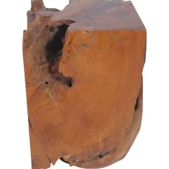 vidaXL Sillas-Taburete de madera maciza de teca