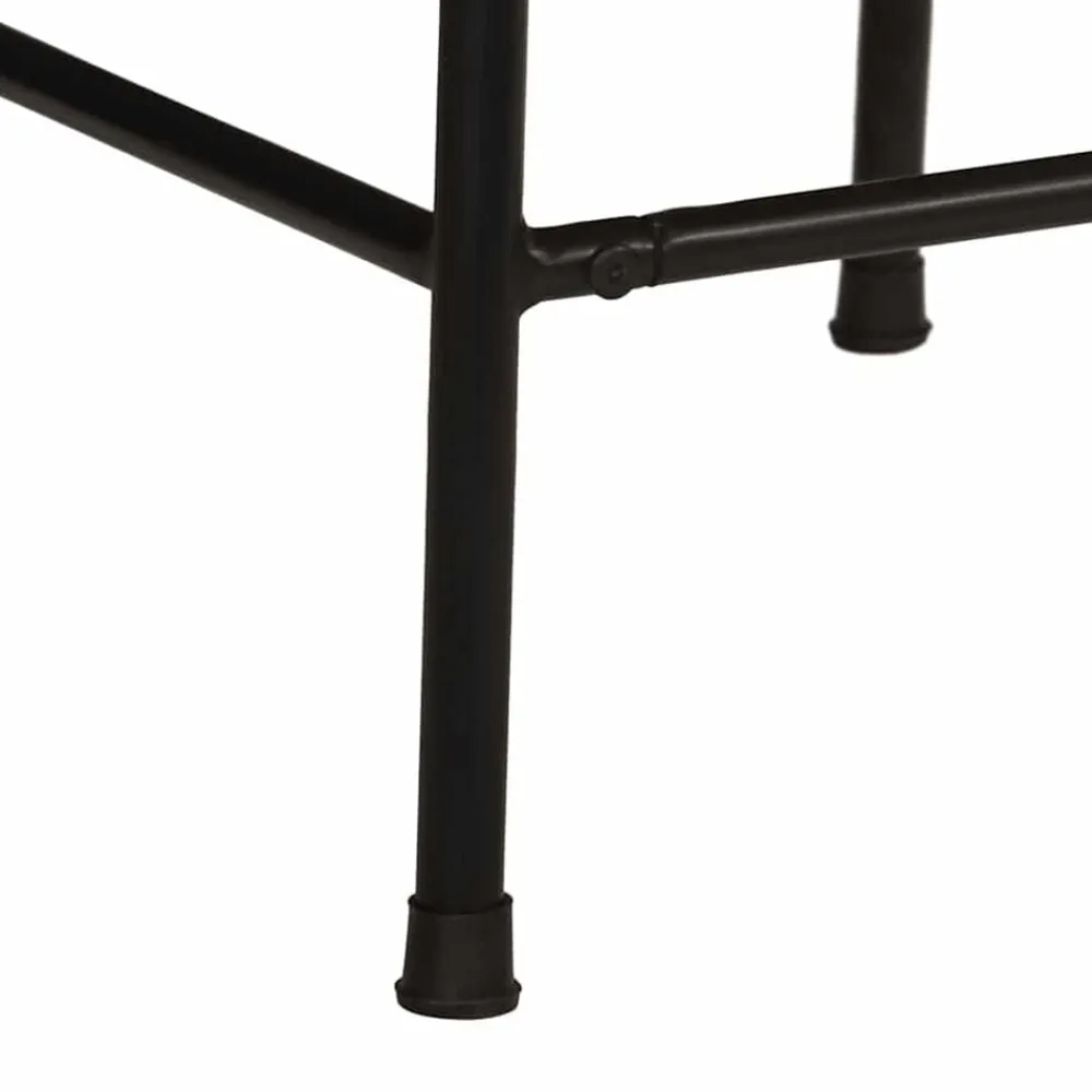vidaXL Sillas-Taburetes de barra 2 uds 46x35,5x80 cm madera maciza de mango
