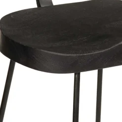 vidaXL Sillas-Taburetes de barra 2 uds 49x43x103 cm madera maciza mango