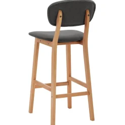 vidaXL Sillas-Taburetes de cocina 2 unidades tela