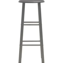 vidaXL Taburetes de cocina 2 unidades MDF gris Antracita Hot