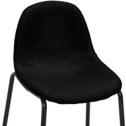 vidaXL Sillas-Taburetes de cocina 6 unidades tela