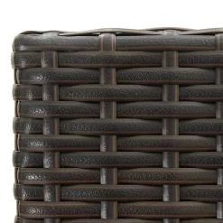 vidaXL Taburetes de cocina 2 unidades ratán sintético marrón Marr&oacute;n Hot