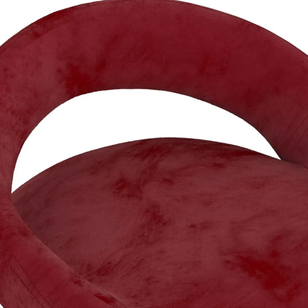 vidaXL Sillas-Taburetes de cocina 2 unidades terciopelo rojo tinto